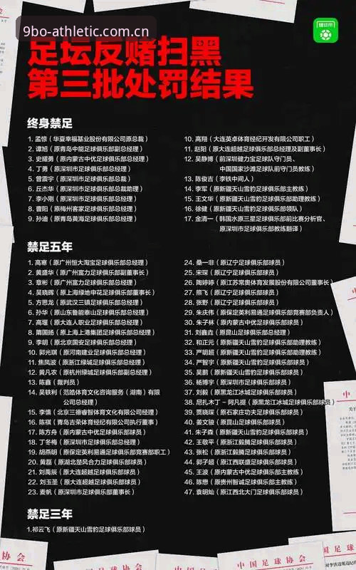 中国足协第三批禁足名单全面解析：65人受罚背后的足球生态深度剖析